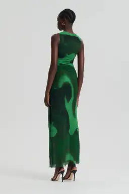 Scanlan Theodore Safari Italian Watercolours Dress Safari Size 8 for rent on The Volte - image 2