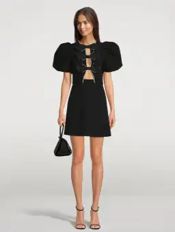 Rebecca Vallance Katie Bow Mini Black Size 14