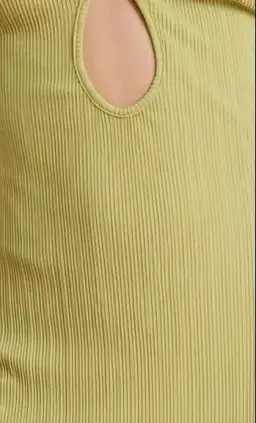 Bec & Bridge Plisse Maxi Dress Green Size 6 for rent on The Volte - image 4