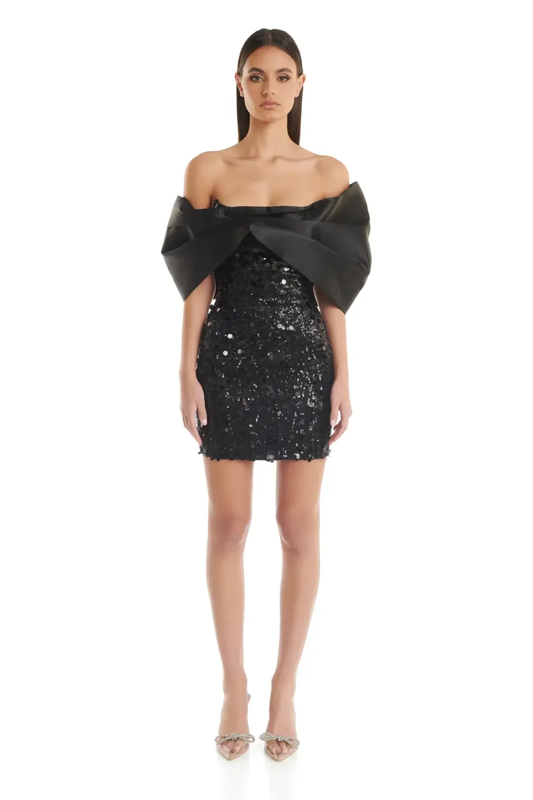 Eliya the Label Bianca Dress Black Size 6 for rent on The Volte - main image