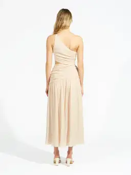 Alice McCall Lolita Midi Dress in Chai Latte Size 12 AU for rent on The Volte - image 3