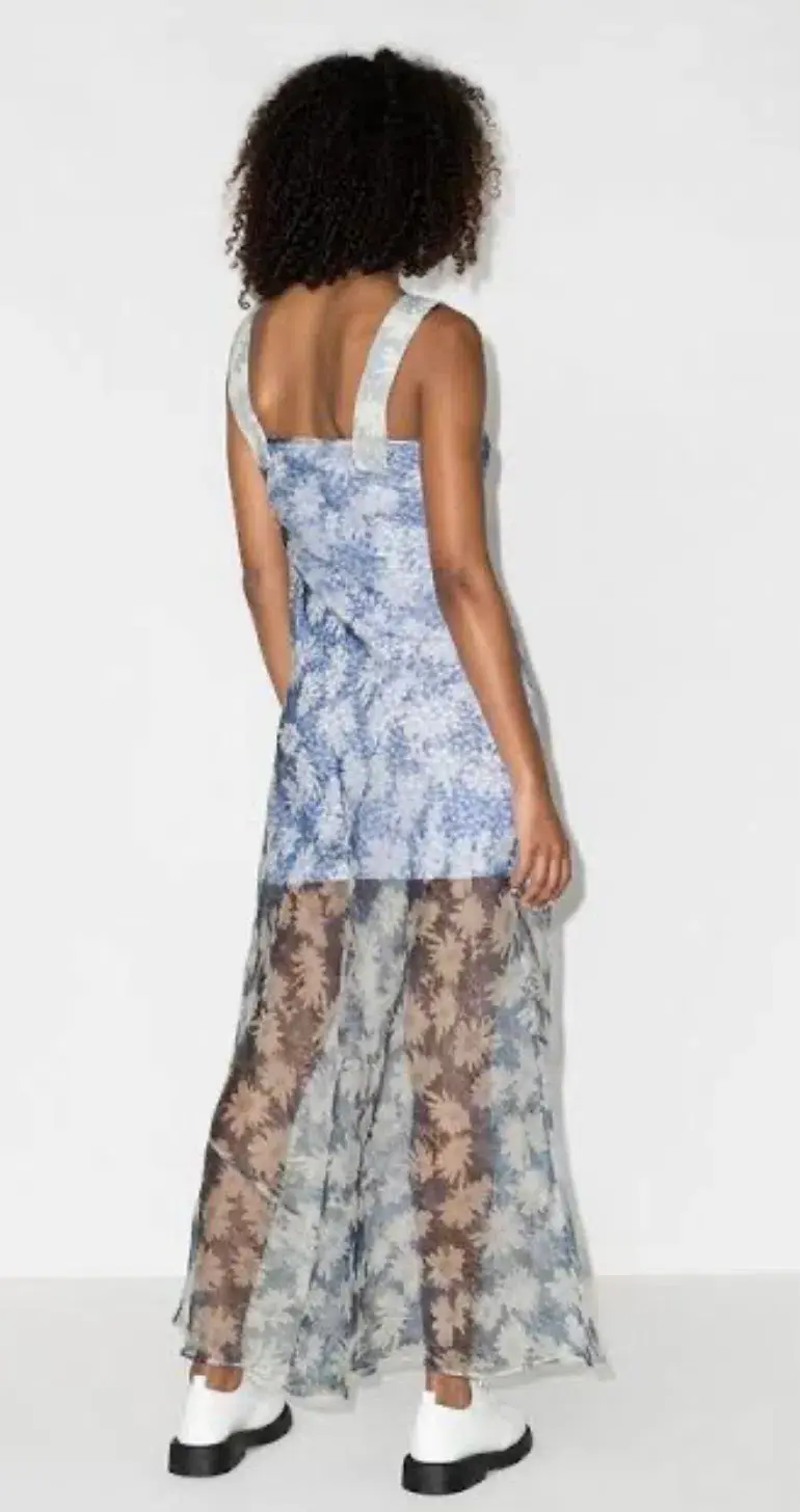 Sir The Label Anais Maxi Dress Blue Size 2/Au 10 for rent on The Volte - main image