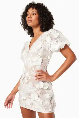 Elliat - Zayla Dress White - Size 12 for rent on The Volte - image 2