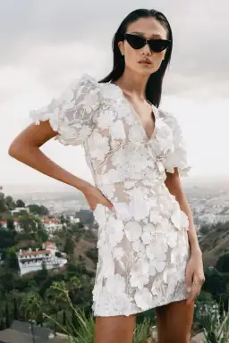 Elliat - Zayla Dress White - Size 12 for rent on The Volte - image 1