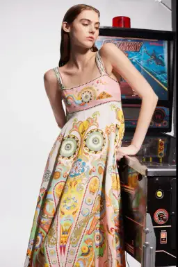 Alemais - Pinball Sundress - Size 14 for rent on The Volte - image 2