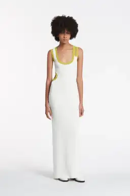 Sir the Label Cut Out Evalina Dress White Size 0/Au 6 for rent on The Volte - image 1