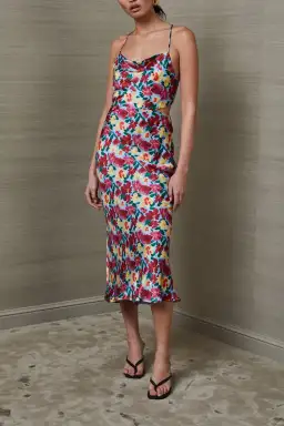 Bec & Bridge Lucette Midi Dress Floral Size 6 for rent on The Volte - image 1