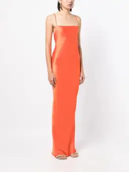 Bec & Bridge Lorelai Tie Maxi Dress Orange Size 6