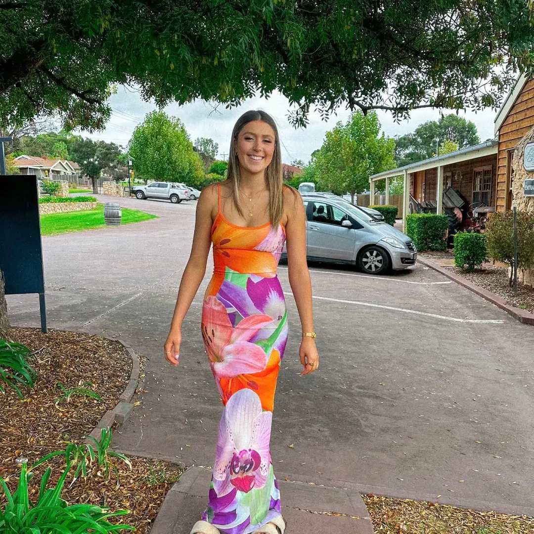 With Harper Lu Riveria Multi Size S/ Au 8 for rent on The Volte - main image