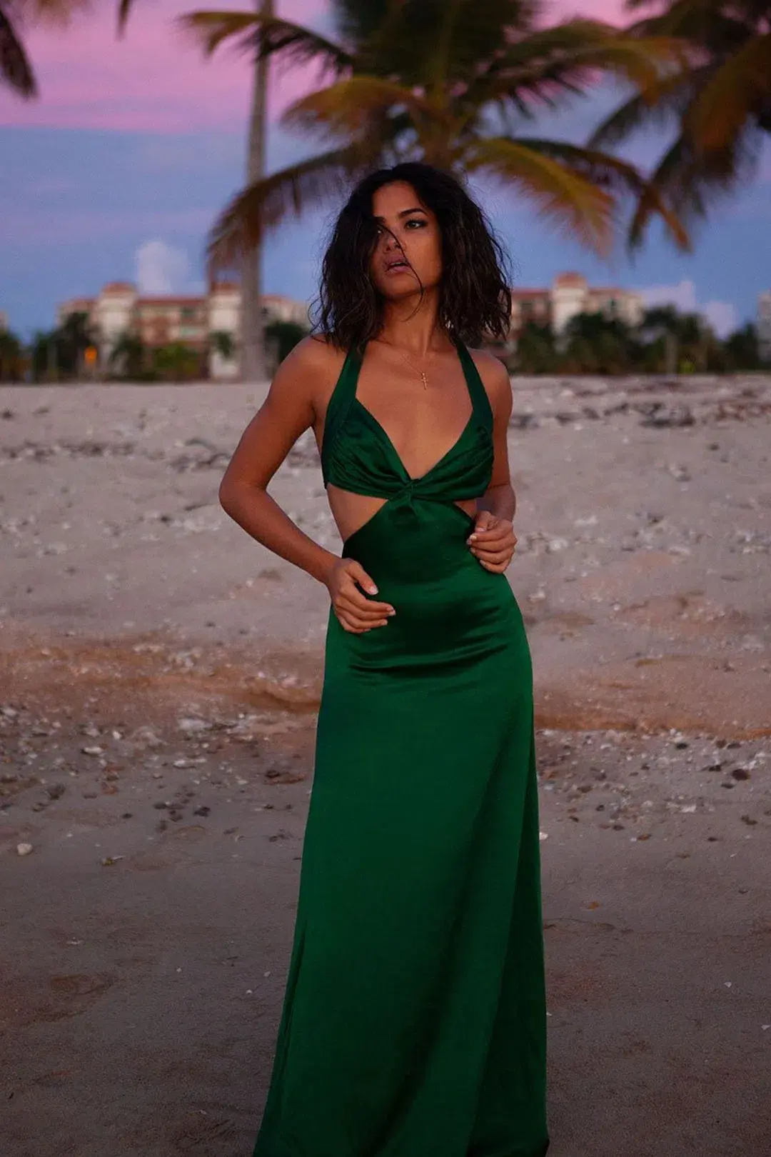 Rat & Boa Seraphina Dress Green Size S/Au 8 for rent on The Volte - main image