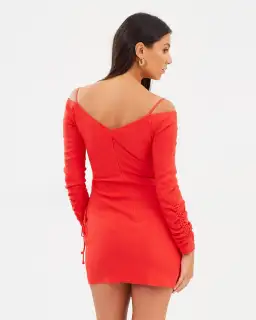 Bec & Bridge Dangerous Dancer Dress Red Size AU 8 for rent on The Volte - image 3