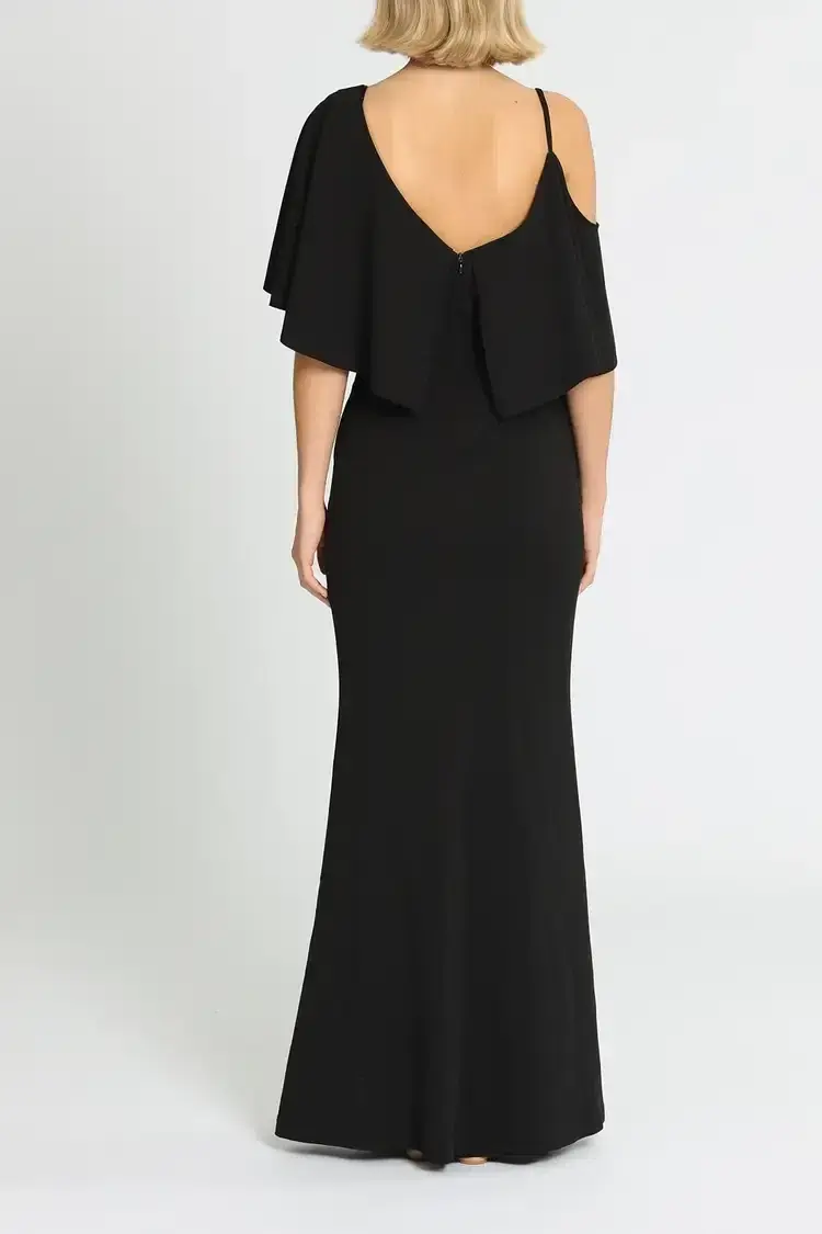 Pasduchas Irreplaceable Gown Black Size 10 for rent on The Volte - main image