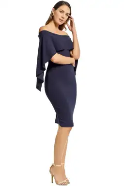 Pasduchas Composure Midi Dress Anchor Blue Navy Size 10 for rent on The Volte - image 2