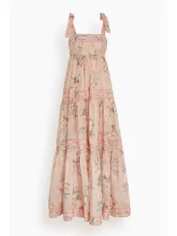 Zimmermann Moonshine Tie Shoulder Maxi Dress Floral Size 3 / AU 14 for rent on The Volte - image 3