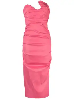 Rachel Gilbert Cheri Dress Rose Size 10 for rent on The Volte - image 3