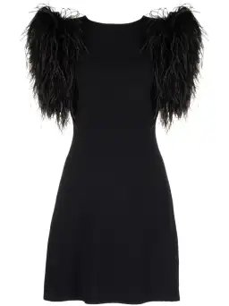 Rachel Gilbert The Elcie Dress Black Size 8 for rent on The Volte - image 3