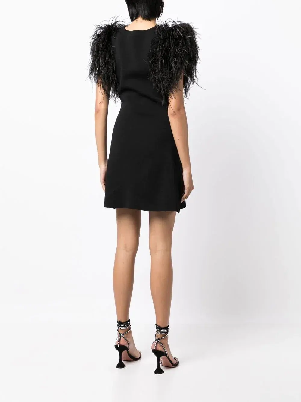 Rachel Gilbert The Elcie Dress Black Size 8 for rent on The Volte - main image