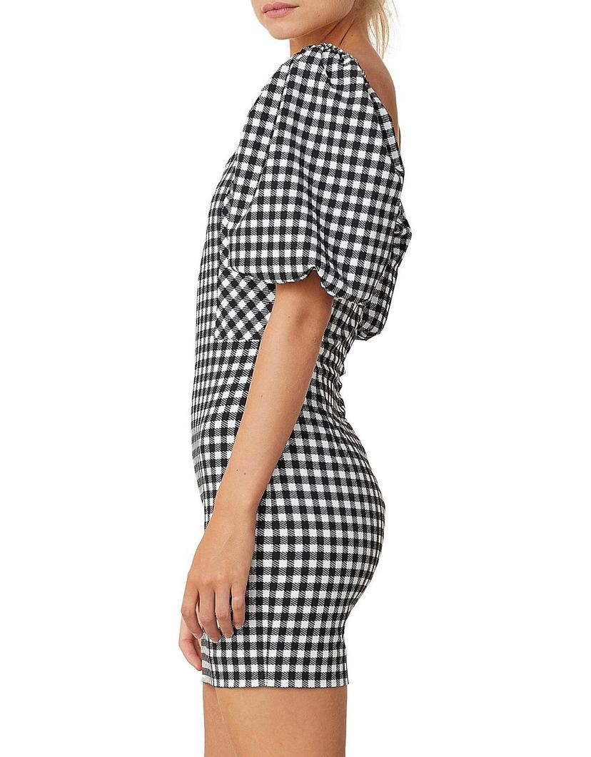 Bec & Bridge Check It Out Mini Dress Print Size 8 - Image 2