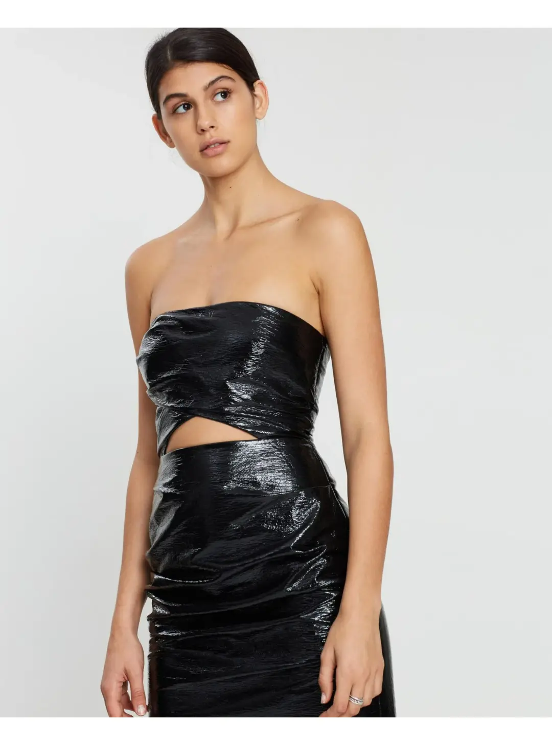 Bec & Bridge Finn Midi Dress Black Size AU 6 for rent on The Volte - main image