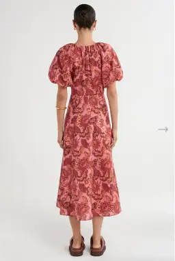 Steele Lola Dress Chambertin Size 10 for rent on The Volte - image 4