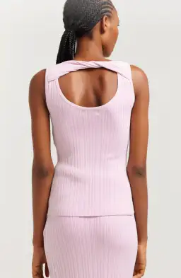 Henne Romee Knit Set Musk Pink Size 8 for rent on The Volte - image 5