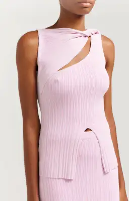 Henne Romee Knit Set Musk Pink Size 8 for rent on The Volte - image 4