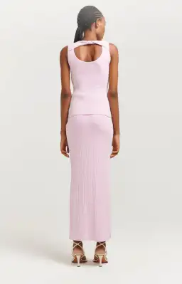 Henne Romee Knit Set Musk Pink Size 8 for rent on The Volte - image 2