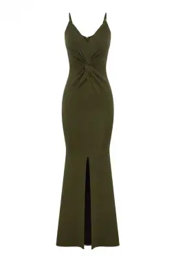 Sheike Gala Gown Green Size 14 for rent on The Volte - image 3
