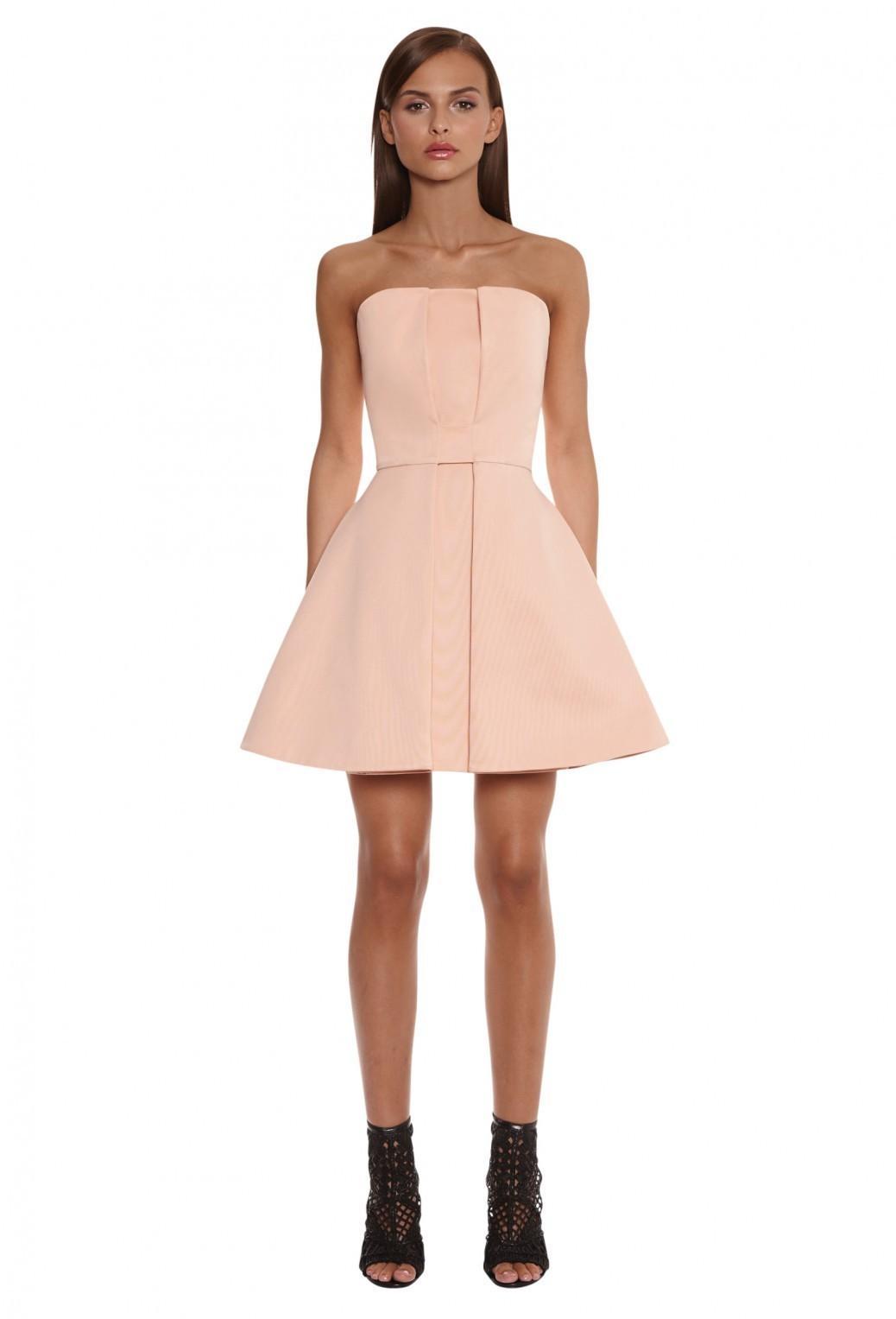 Athena Bandeau Strapless Mini Dress for rent on The Volte - main image