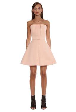 Athena Bandeau Strapless Mini Dress for rent on The Volte - image 1