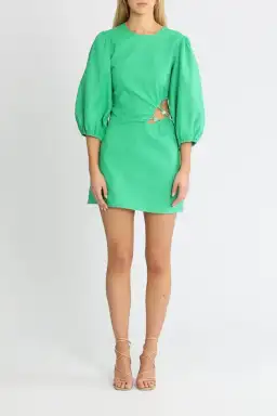 Suboo Elodie Mini Dress Green Size 10 for rent on The Volte - image 1