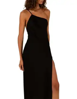 Misha Siv Gown Black Size 8 for rent on The Volte - image 3