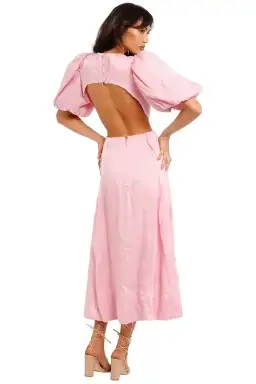 AJE Serendipity Cut Out Dress in Musk Size 12 for rent on The Volte - image 4