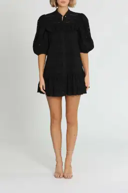 Acler Granville Dress Black Size 14 for rent on The Volte - image 1