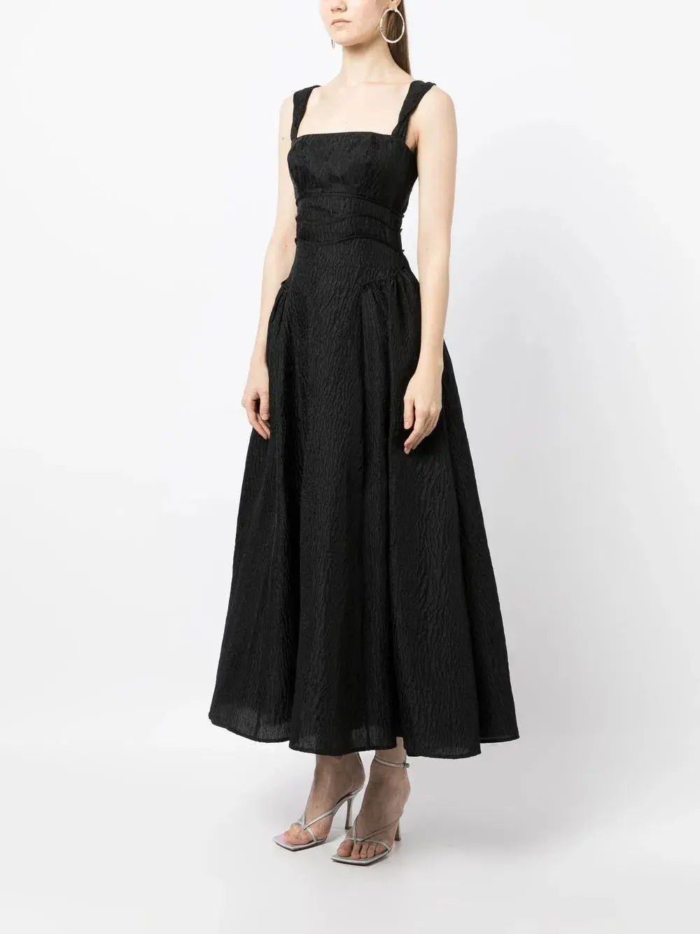 Rachel Gilbert Sophy Strap Dress in Black Size 5 / AU 16 for rent on The Volte - main image