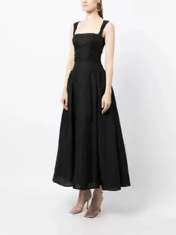 Rachel Gilbert Sophy Strap Dress in Black Size 5 / AU 16 for rent on The Volte - image 1