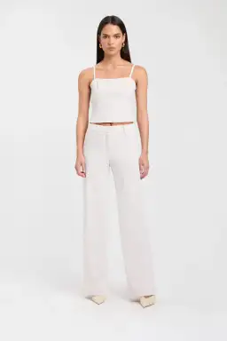 Kookai Ariel Low Rise Pant White Sand Size 36 / AU 8 for rent on The Volte - image 1