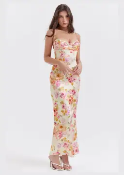 House of CB Josefina Maxi Dress Floral Size M / AU 10 for rent on The Volte - image 1