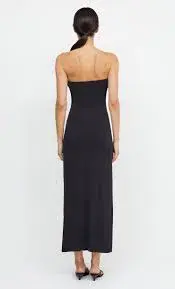 Bec & Bridge Myla Strapless Dress Black Size 8 for rent on The Volte - main image