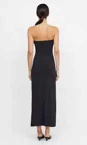 Bec & Bridge Myla Strapless Dress Black Size 8 for rent on The Volte - image 3