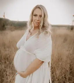 Chic Le Frique Ophelia Maxi Dress Bone One Size for rent on The Volte - image 4