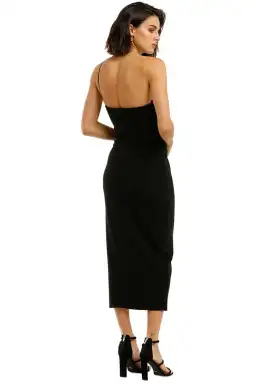 Bec & Bridge Raphaela Midi Dress Black Size 10 for rent on The Volte - image 3
