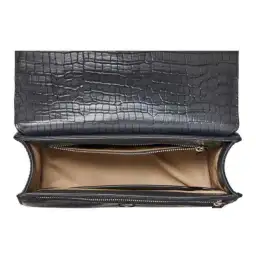 Oroton Forte Texture Slim Clutch in Charcoal for rent on The Volte - image 2