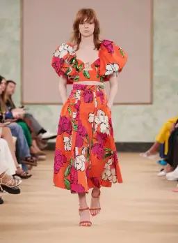 Aje Marcel Top & Lewis Skirt Floral Size 12/10 for rent on The Volte - image 2