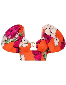 Aje Marcel Top & Lewis Skirt Floral Size 12/10 for rent on The Volte - image 5