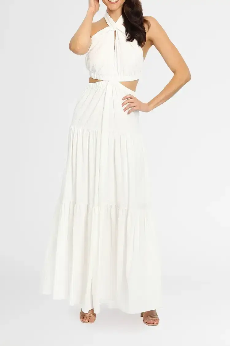 Significant Other Clementine Dress in White Size 8 for rent on The Volte - main image