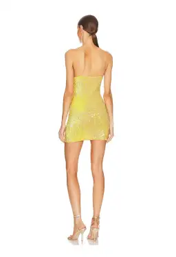 Natalie Rolt Josie Mini Dress Yellow Size 8 for rent on The Volte - image 2
