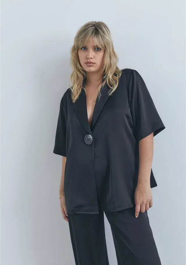 Viktoria and Woods Chorus Top and Pilot Pant Set Black for rent on The Volte - main image