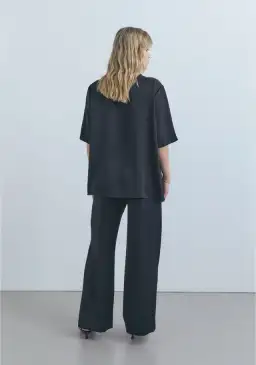 Viktoria and Woods Chorus Top and Pilot Pant Set Black for rent on The Volte - image 3