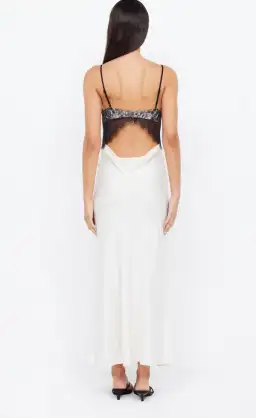 Bec & Bridge Emery Lace Maxi Dress in Ivory/Black Size 8 for rent on The Volte - image 3